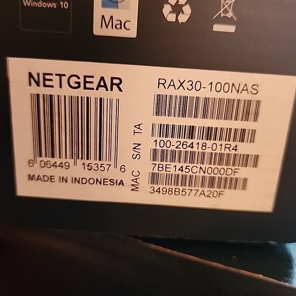 Netgear Nighthawk AX2400 5-Stream WiFi 6 Router - Picture 5 of 5